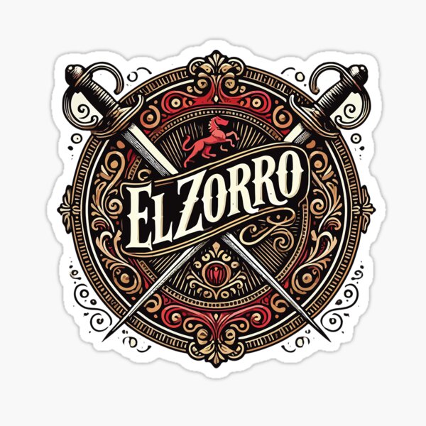 Vista previa del artículo con la obra «Zorro. El Zorro», diseñado y vendido por PHILILY.