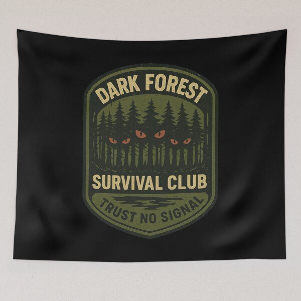 Artikelvorschau, Dark Forest Survival Club – 3-Körper-Problem entworfen und verkauft von Random-Reality.