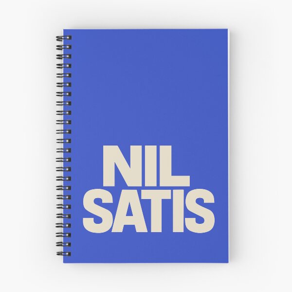 Item preview, Everton 'Nil Satis' Motto design  designed and sold by Fanominal.