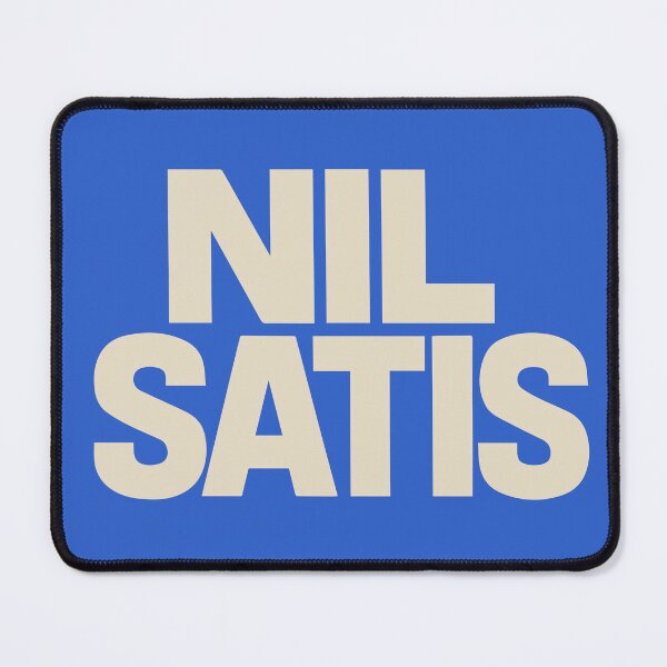 Item preview, Everton 'Nil Satis' Motto design  designed and sold by Fanominal.
