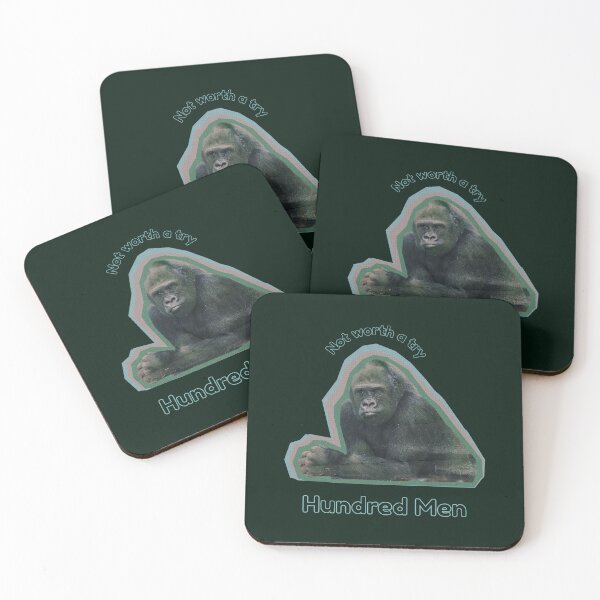 Item preview, 100 Men vs One Silverback Gorilla designed and sold by Chekky.
