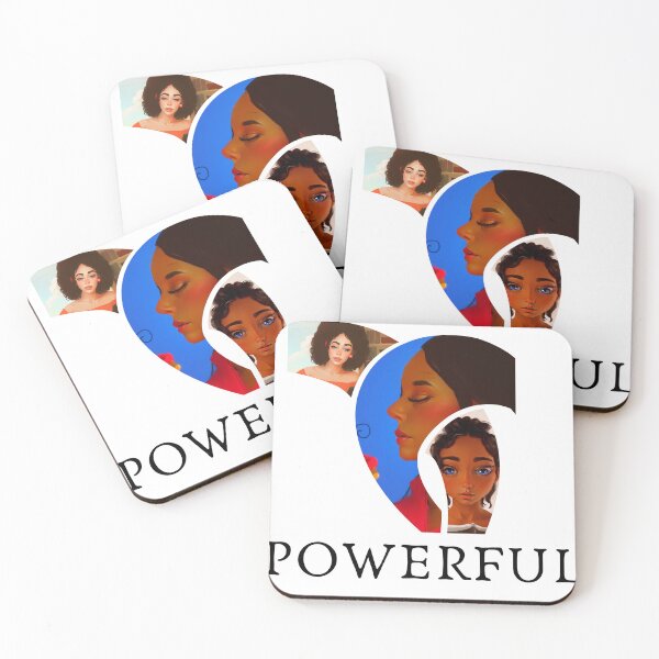 Item preview, POWERFUL WOMEN designed and sold by Nerdverse Shop.