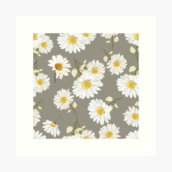 Item preview, Daisy Pattern Artwork designed and sold by sakarya1818.