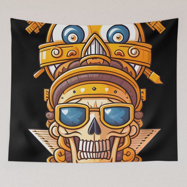 Item preview, machine skull designed and sold by aliraweb.