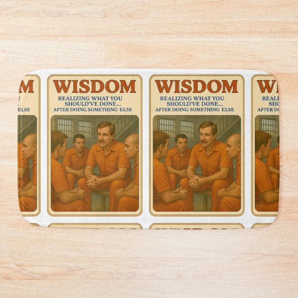 Item preview, Wisdom: Motivational Poster Parody designed and sold by Trauma Nicole.