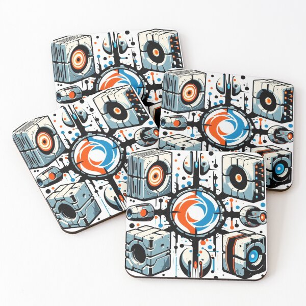 Item preview, Futuristic Portal Core Design | Sci-Fi Gamer Art with Retro Tech Aesthetic designed and sold by JW3164..
