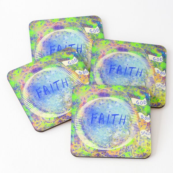 Item preview, Faith-Inspired Abstract Art – Vibrant Spiritual Design designed and sold by JW3164..