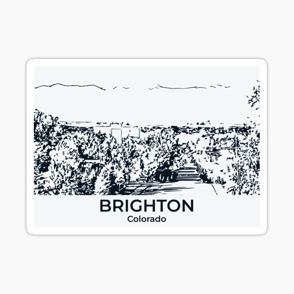 Vista previa del artículo con la obra «Brighton - Colorado», diseñado y vendido por Lakeric.
