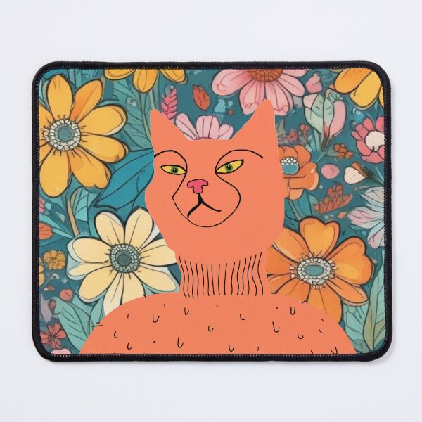 Artikelvorschau, orangene Katze entworfen und verkauft von GasconyPassion.