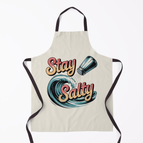Item preview, Stay Salty Funny Ocean Vibes Summer Quote designed and sold by Jollys-ArtShop.
