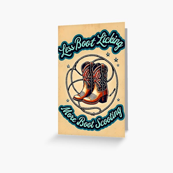 Artikel-Vorschau von Boot Scootin‘ Attitude – Western-Sass mit Kick, designt und verkauft von Calamitycath.