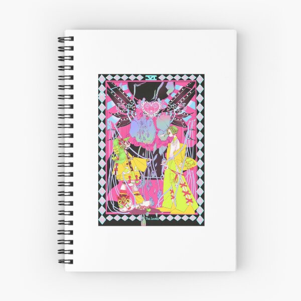 Item preview, The Lovers – Cyber Subculture Tarot Postcard designed and sold by qinyanqi666.