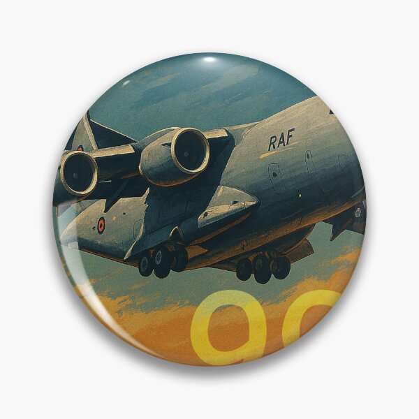Item preview, Vintage C17 Globemaster Poster designed and sold by Airpower Art.