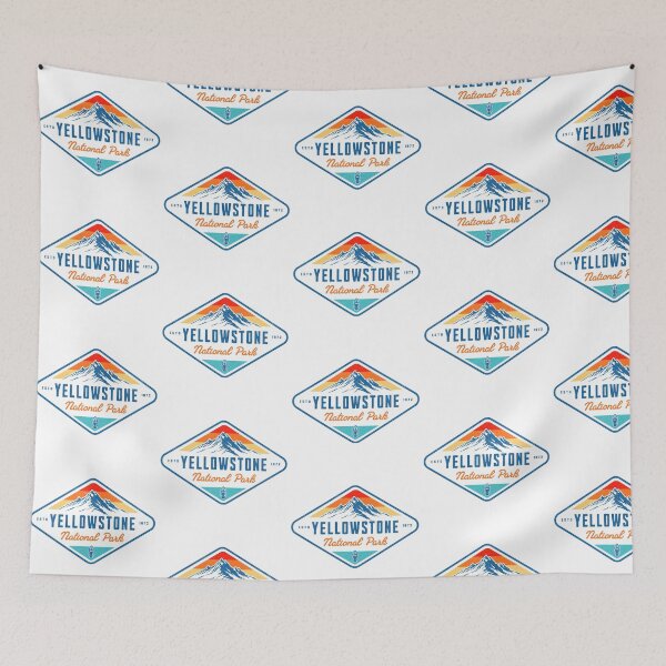Item preview, Yellowstone National Park WY Wyoming Mountains designed and sold by Guarddogdrive.