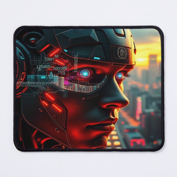 Item preview, Cyberpunk vision – neon dreams and digital worlds designed and sold by FotoworldEdel.