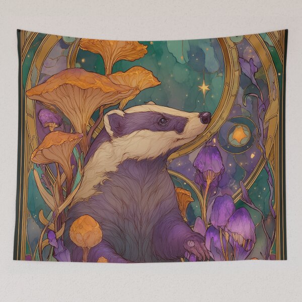 Item preview, Badger Cape Weave designed and sold by SporeandCanvas.