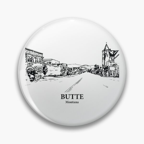 Item preview, Butte - Montana designed and sold by Lakeric Cityscapes.