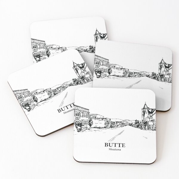 Item preview, Butte - Montana designed and sold by Lakeric Cityscapes.