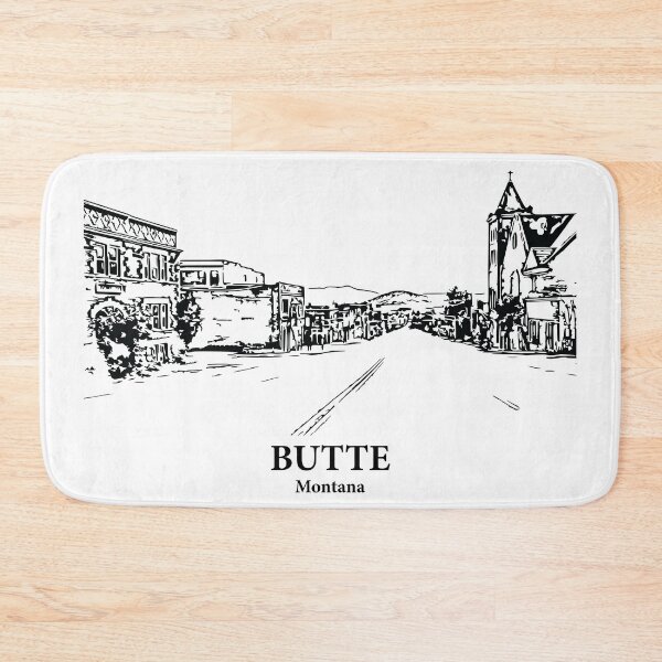 Item preview, Butte - Montana designed and sold by Lakeric Cityscapes.