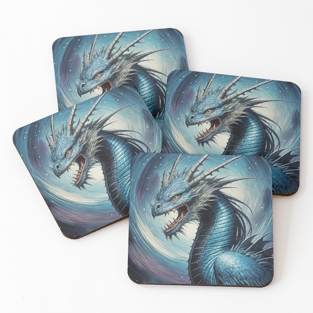 Item preview, Coasters (Set of 4) designed and sold by AlienVisitor.