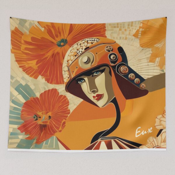 Item preview, Robot Love Art Illustrations from the 1800s | #53 'Eux' designed and sold by NickWhittleArt.