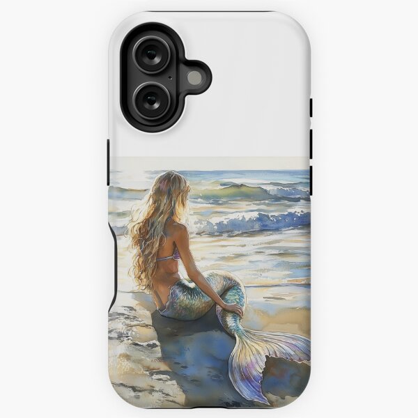 Item preview, Mermaid Looking Out to Sea designed and sold by laurashawart.