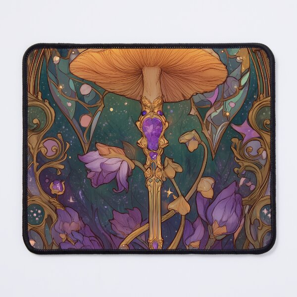 Item preview, Mushroom Scepter Glimmer designed and sold by SporeandCanvas.