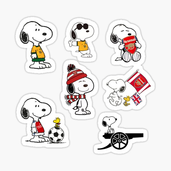 Item preview, Black smiling dog Classic T-Shirt Womens Super League Football Gifts Sticker Pack designed and sold by rasotude.