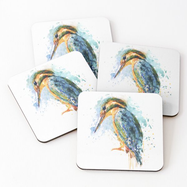 Item preview, Kingfisher Watercolor designed and sold by caracatita75.