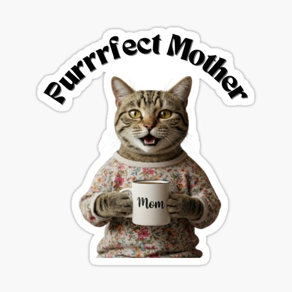 Item preview, Purrrfect Mother cat designed and sold by AZTRELIS.