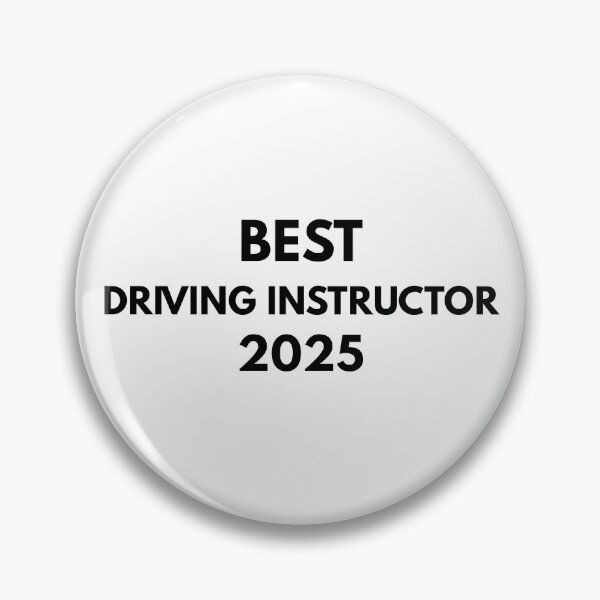 Item preview, Best Driving Instructor 2025 - Driving Legends (Black Text) designed and sold by IgnitionWorks.
