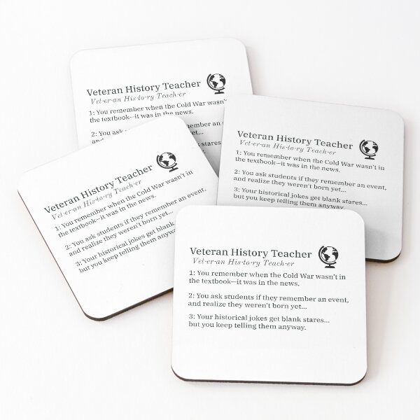 Item preview, Veteran History Teacher designed and sold by carawalton.
