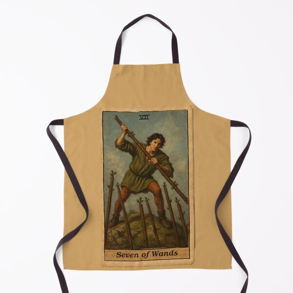 Item preview, Tarot: Seven of Wands designed and sold by skoolsarecool.