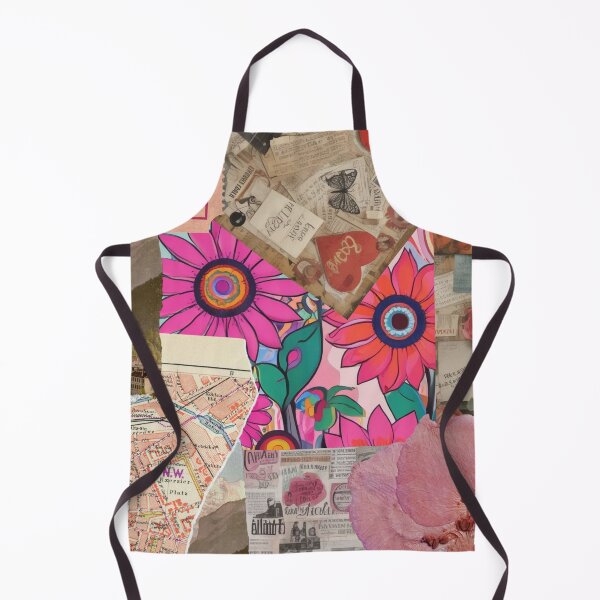 Item preview, Pink flowers collage designed and sold by GasconyPassion.