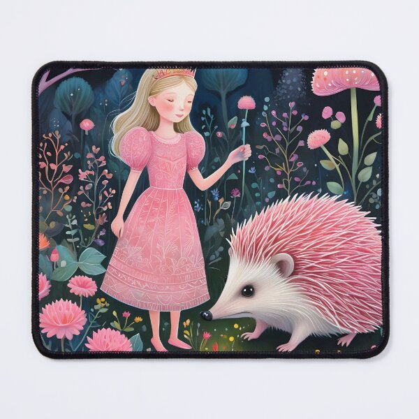 Item preview, Princess and the Pink Hedgehog designed and sold by Angelandspot.