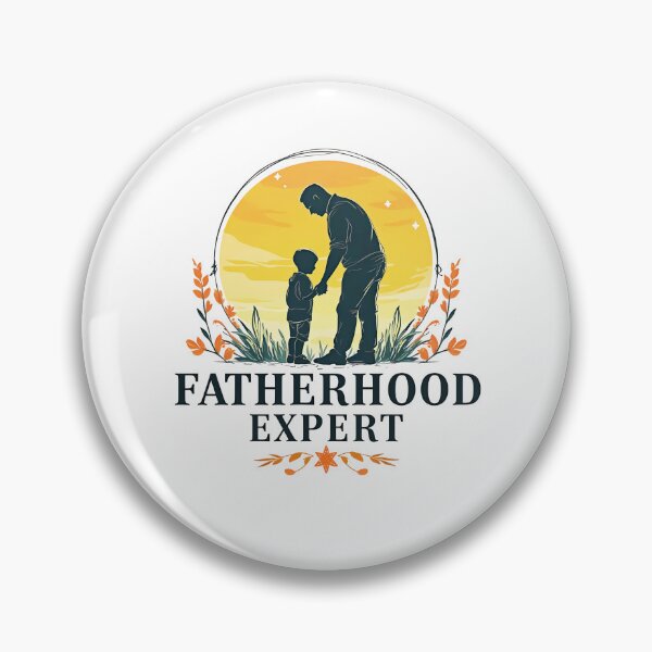 Item preview, Fatherhood Expert: Inspiring Dad And Child Silhouette With Sunset  For Proud Fathers designed and sold by elynne9.
