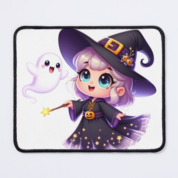 Item preview, Little Witch & Baby Ghost designed and sold by TeetasticBtque.