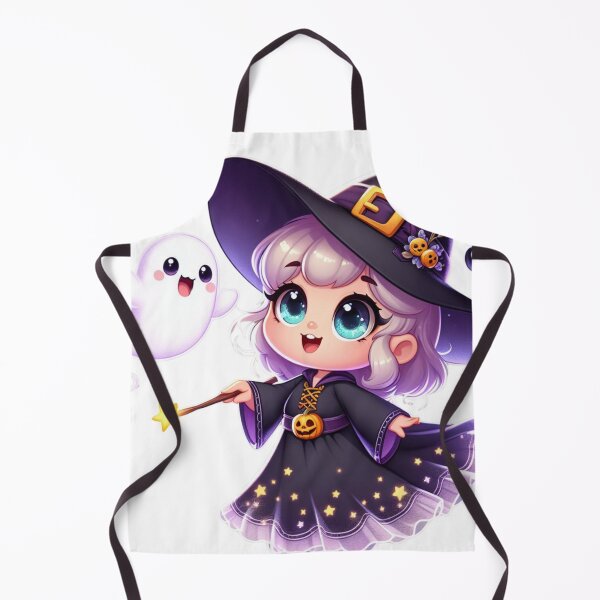 Item preview, Little Witch & Baby Ghost designed and sold by TeetasticBtque.