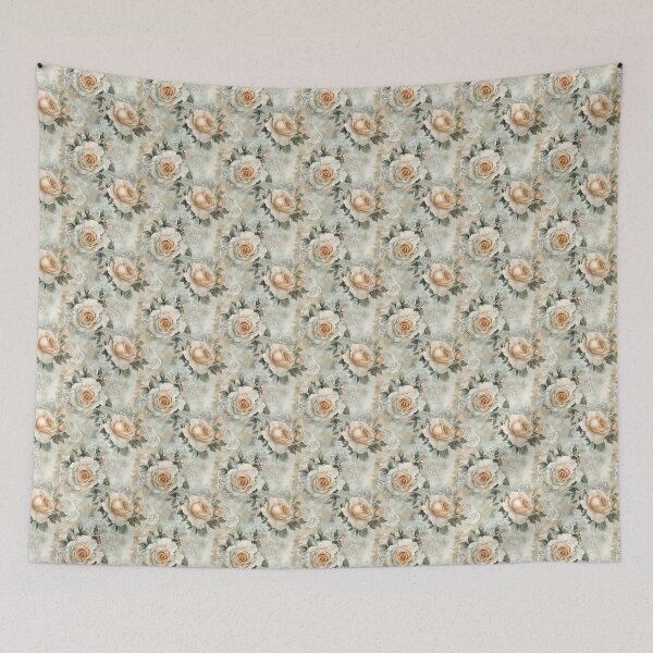 Item preview, Floral Awakening in Pastel Tones designed and sold by MidArtForge.