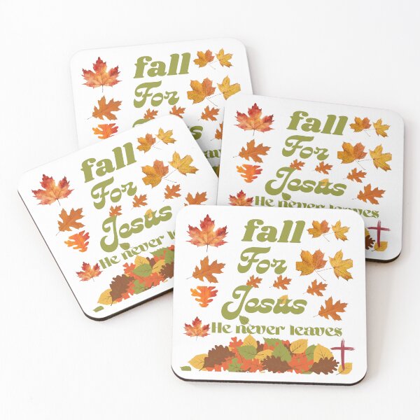 Item preview, FALL FOR JESUS HE NEVER LEAVES designed and sold by Dimamzo12.