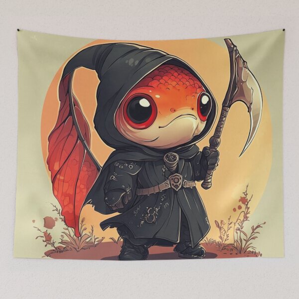 Item preview, Reaper of the Pond: Ember Fin designed and sold by AP43-STUDIO.