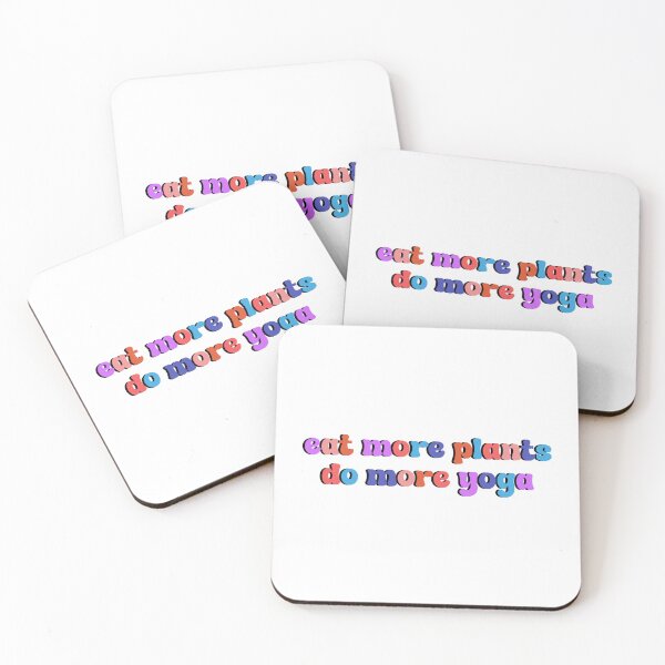 Item preview, eat more plants do more yoga designed and sold by designing01Ar3.