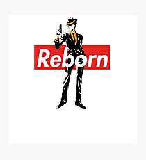 Supreme Box Logo Katekyo Hitman Reborn Reborn Photographic Print