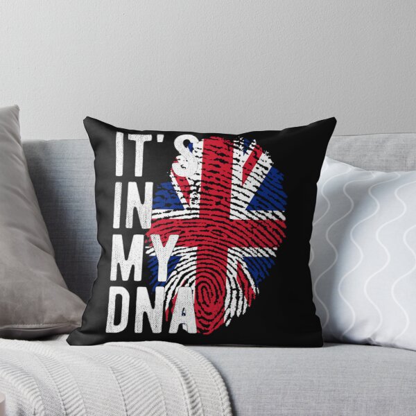 Item preview, British DNA Fingerprint – It’s in My DNA UK Flag Gift for Proud Britons (shirts, stickers, mug, hoodies...) designed and sold by Misnrays93.
