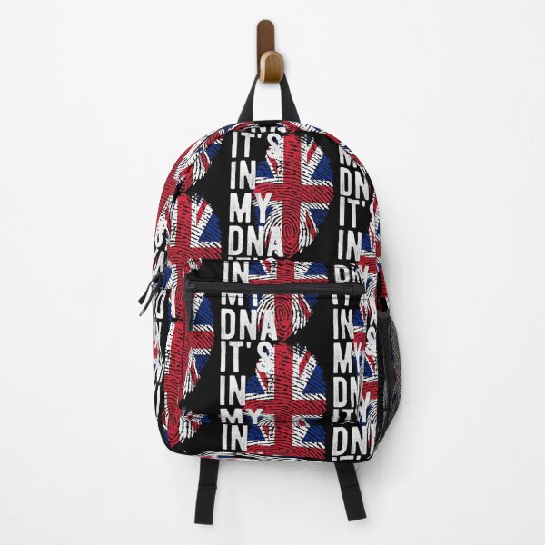 Item preview, British DNA Fingerprint – It’s in My DNA UK Flag Gift for Proud Britons (shirts, stickers, mug, hoodies...) designed and sold by Misnrays93.