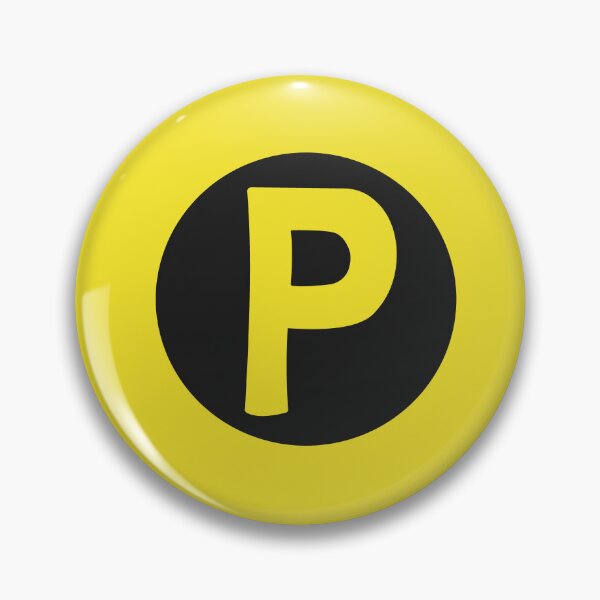 Aperçu de l'œuvre lettre p jaune créée et vendue par ZiphGames.