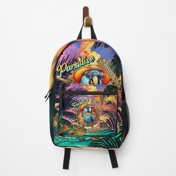 Item preview, Always Happy Hour in Paradise It's 5 o'clock Parrot Summer Vibes designed and sold by MindWave THC.