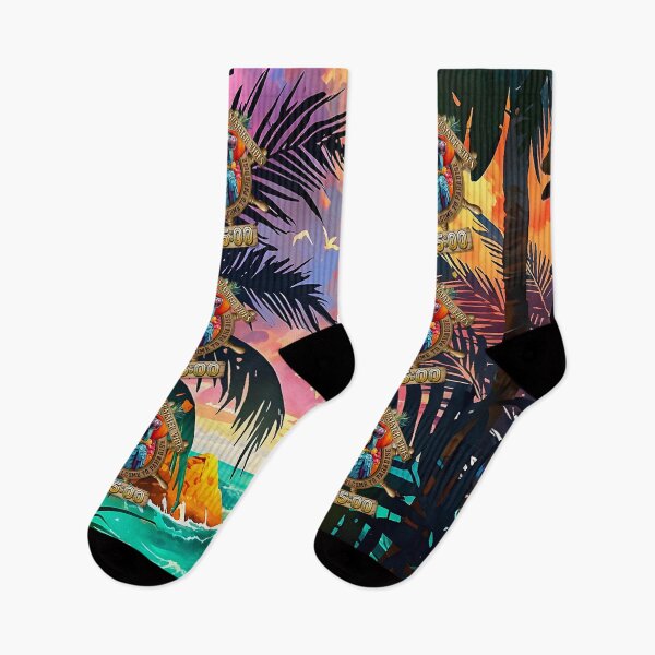 Item preview, Always Happy Hour in Paradise It's 5 o'clock Parrot Summer Vibes designed and sold by MindWave THC.