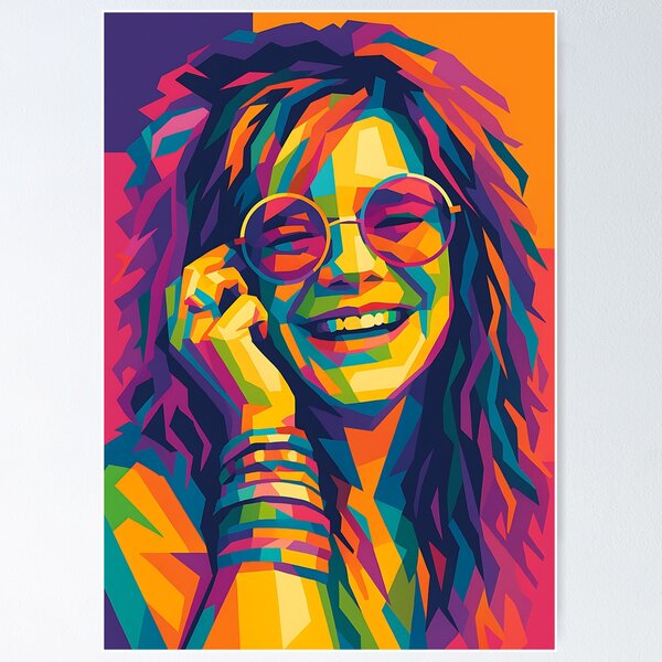 Item preview, Pop Art Janis Joplin designed and sold by Catvektor.