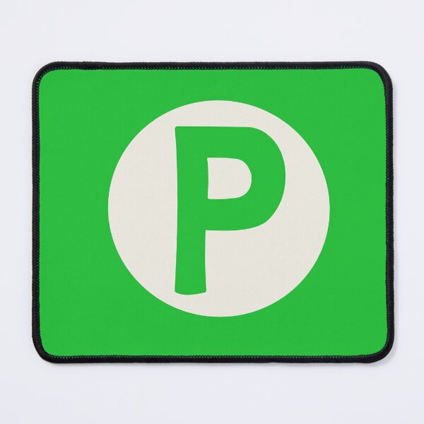 Item preview, letter p green designed and sold by ZiphGames.
